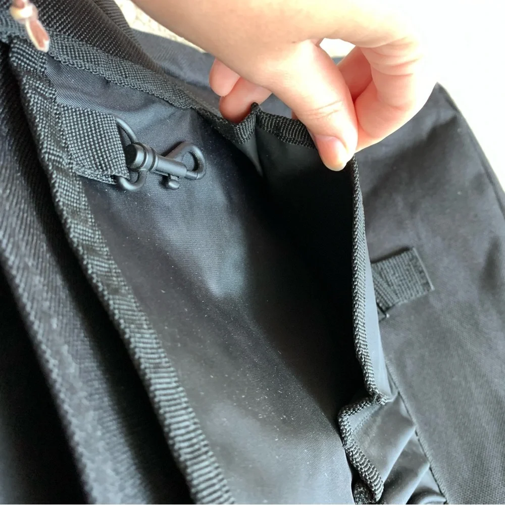Gemline Black Shoulder Laptop Travel Bag